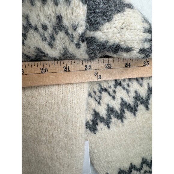 ASTR the Label Fair Isle Turtle neck Relaxed fit SWEATER wool blend sz S - Picture 5 of 7